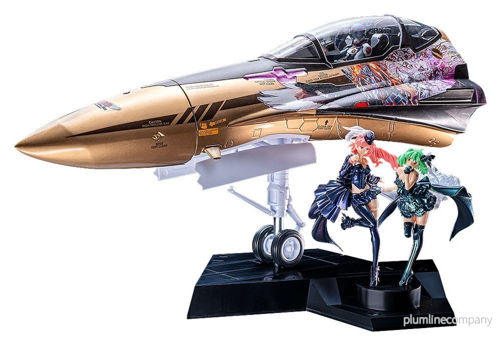 Macross Frontier Plastmodellkit PLAMAX MF-98: minimum fabrik Fighter Nose Collection YF-29 GALAXY SET 90 cm