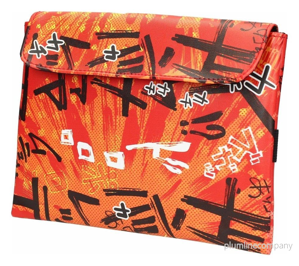 Manganfläkt Uchiwa med Kanji-motiv, 24 cm Manganfläkt Uchiwa med Kanji-motiv, 24 cm