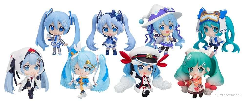 Character Vocal Series 01: Hatsune Miku minifigurer Snow Miku All Stars Collection Vol. 1 8 cm Blind Box-sortiment (8) Character Vocal Series 01: Hatsune Miku minifigurer Snow Miku All Stars Collection Vol. 1 8 cm Blind Box-sortiment (8)