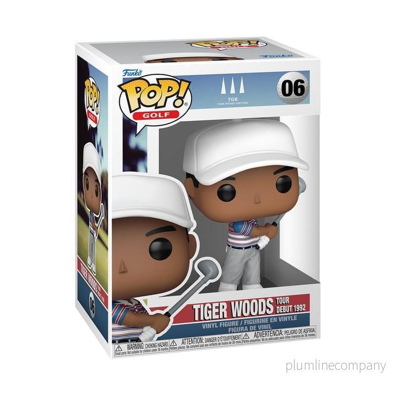 Tiger Woods POP! Golf Figur – Tour Debut 1992 – 9 cm - Bild 3