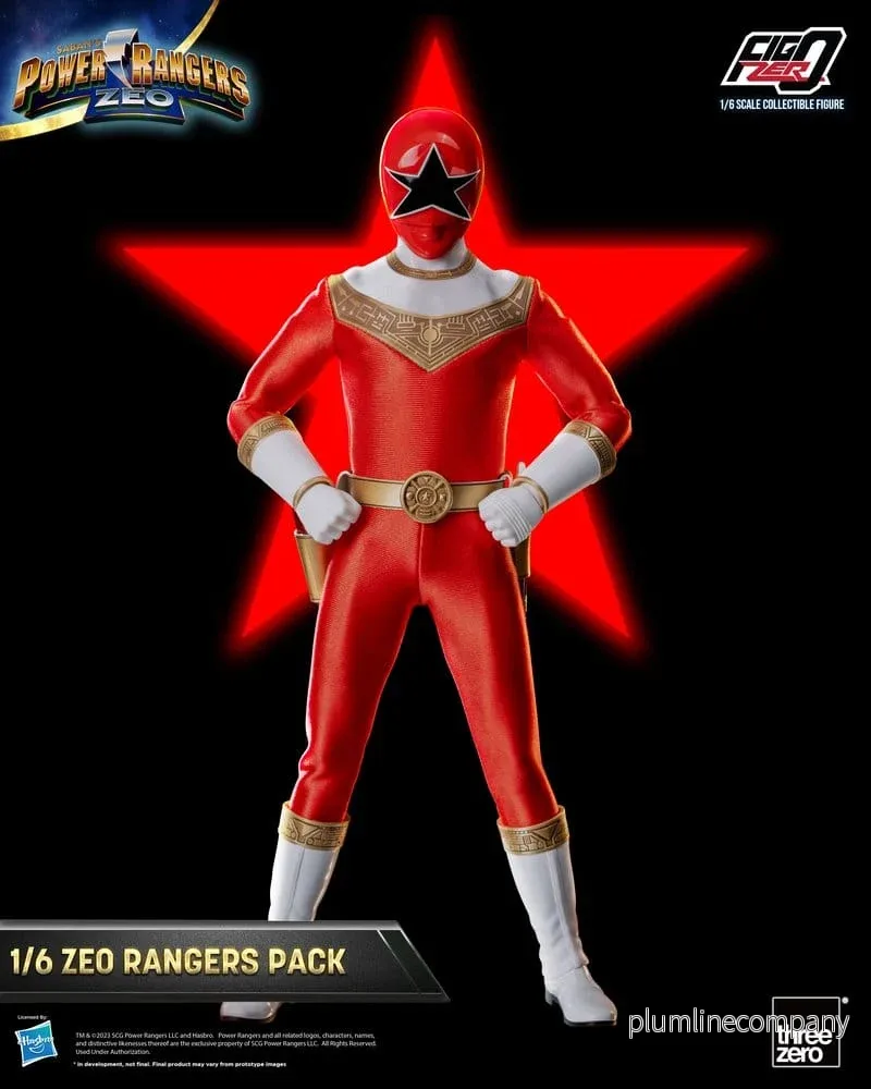 Power Rangers Zeo FigZero Actionfigurer 1/6 5-Pack Zeo Rangers 30 cm - Bild 3