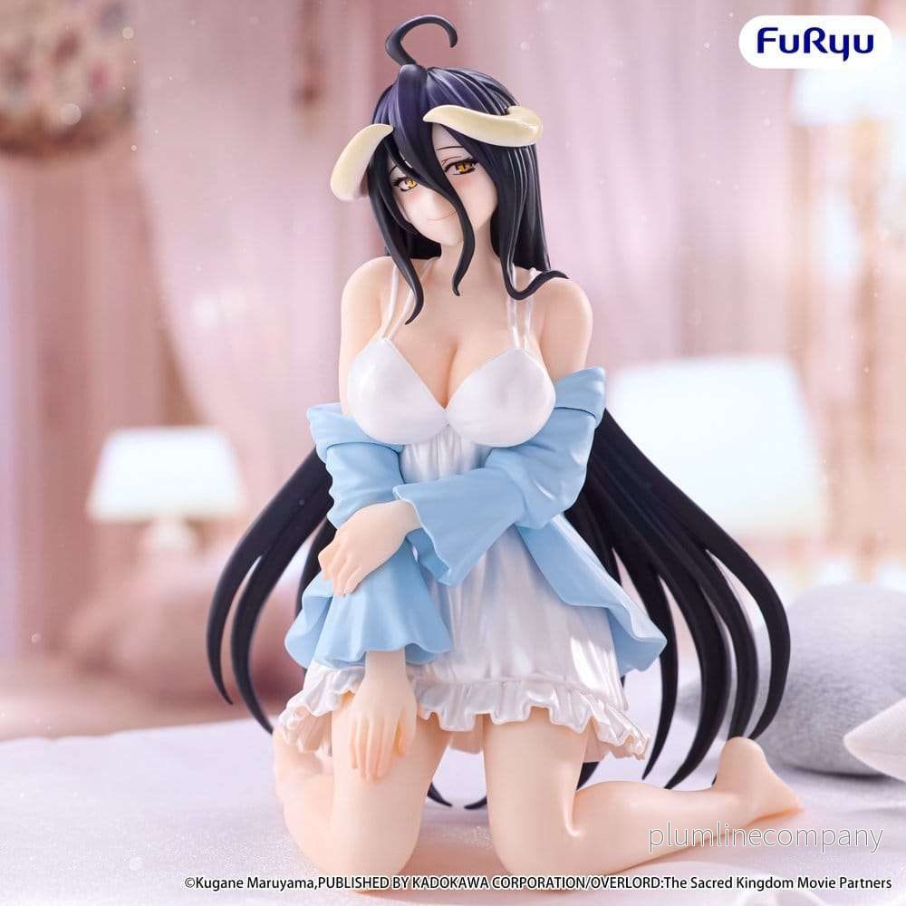 Overlord Noodle Stopper PVC-figur Albedo Loungewear Pearl White Ver. 12 cm - Bild 3