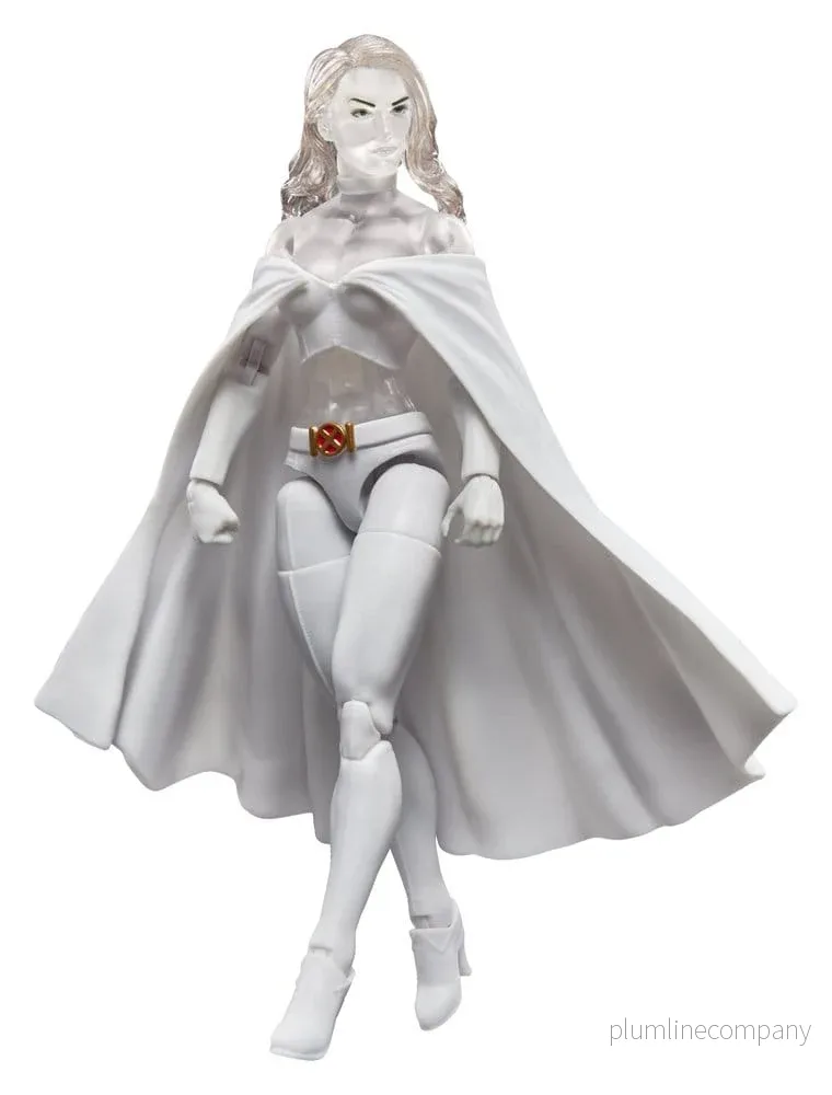 Den Kusliga X-Men Marvel Legends Action Figur Emma Frost (Diamantform) 15 cm