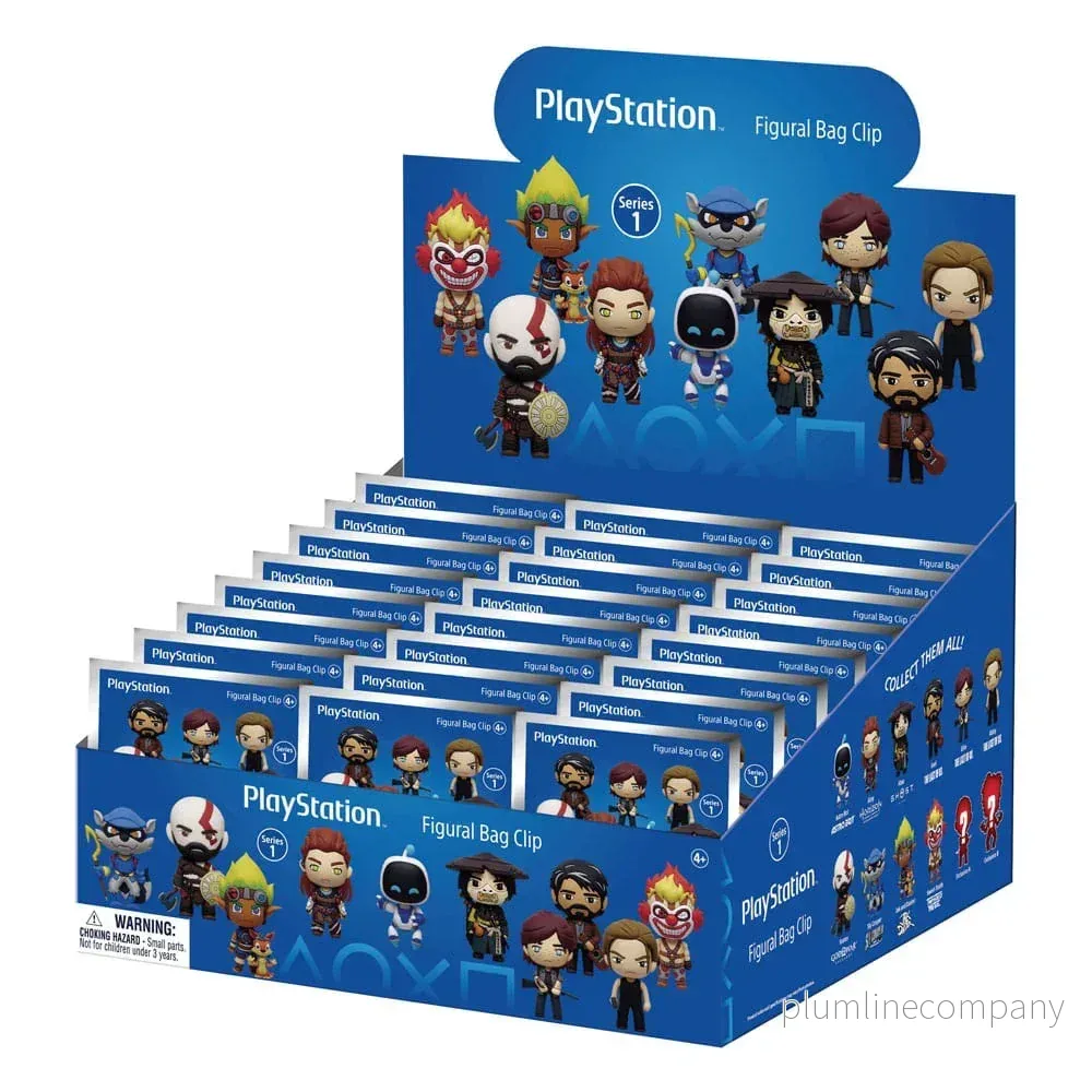 Playstation 3D Foam Bag Clips Series 1 Display - Bild 2