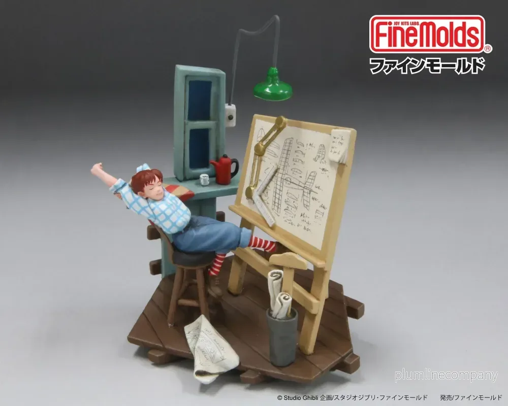 Porco Rosso Modellkit 1/48 – Fio i sömnlös målning Porco Rosso Modellkit 1/48 – Fio i sömnlös målning