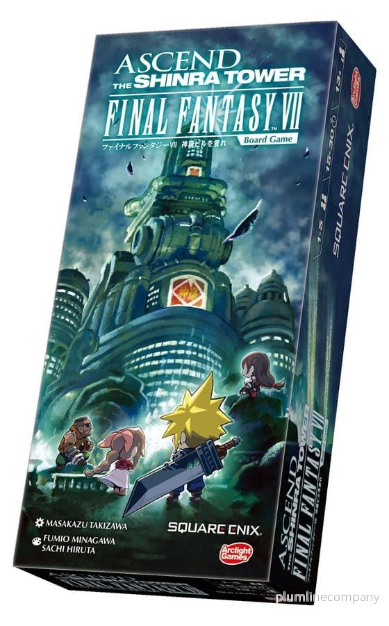 Final Fantasy VII Brädspel Klättra uppför Shinra-tornet Final Fantasy VII Brädspel Klättra uppför Shinra-tornet