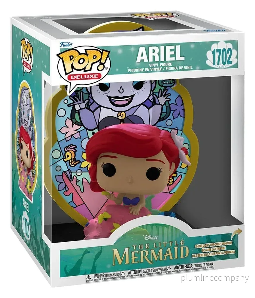 Disney POP! Deluxe Figur Ariel (Glass) 9 cm - Bild 3