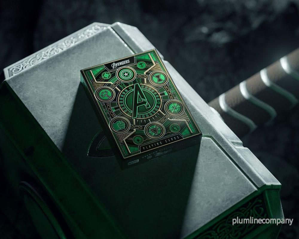 Avengers - The Infinity Saga Spelkort Grön Version - Bild 3