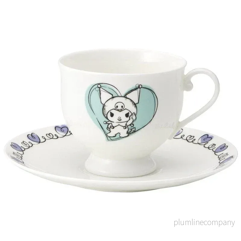 Sanrio Bone China Mug & Plate Set Kuromi Sanrio Bone China Mug & Plate Set Kuromi