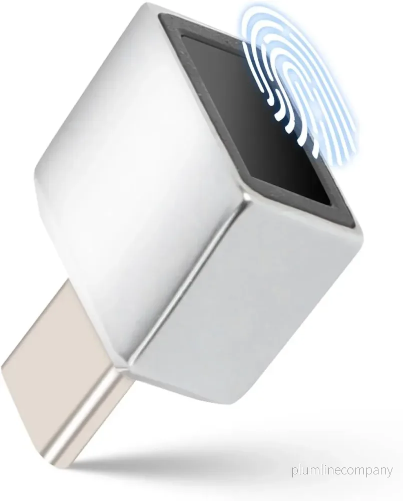 NÖRDIC USB-C Windows Hello Fingeravtrycksläsare för Windows 11/10, Säkerhetsenhet för inloggning på PC och bärbara datorer, Snabbt och säkert lås NÖRDIC USB-C Windows Hello Fingeravtrycksläsare för Windows 11/10, Säkerhetsenhet för inloggning på PC och bärbara datorer, Snabbt och säkert lås