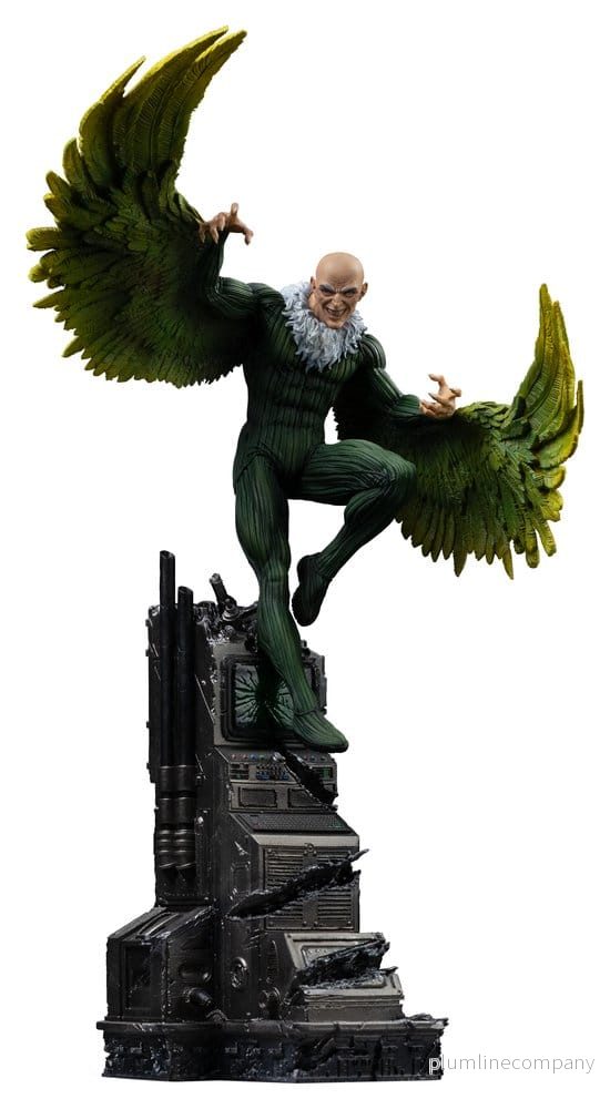 Marvel Comics BDS Art Scale Figur 1/10 Vulture (Spider-Man mot skurkar diorama) 35 cm Marvel Comics BDS Art Scale Figur 1/10 Vulture (Spider-Man mot skurkar diorama) 35 cm