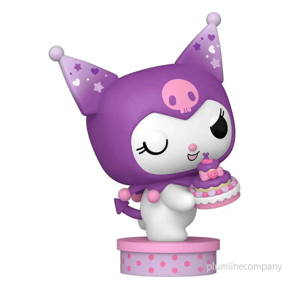 Hello Kitty och Vänner POP! Vinyl Figur Kuromi med Tårta (20-årsjubileum) 9 cm - Bild 2