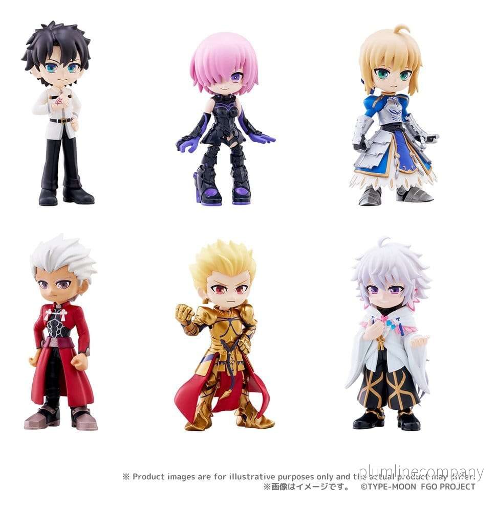 Fate/Grand Order PalVerse Mini Figures vol.1 Blind Box Display (6) Fate/Grand Order PalVerse Mini Figures vol.1 Blind Box Display (6)