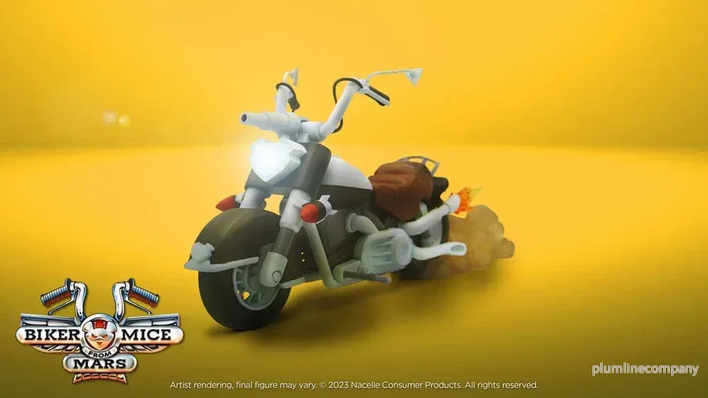 Biker Mice From Mars Throttle's Martian Monster Bike 23 cm