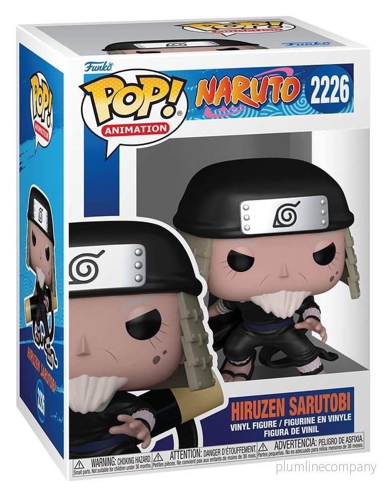 Naruto Classic POP! Animation Figur Hiruzen 9 cm - Bild 3