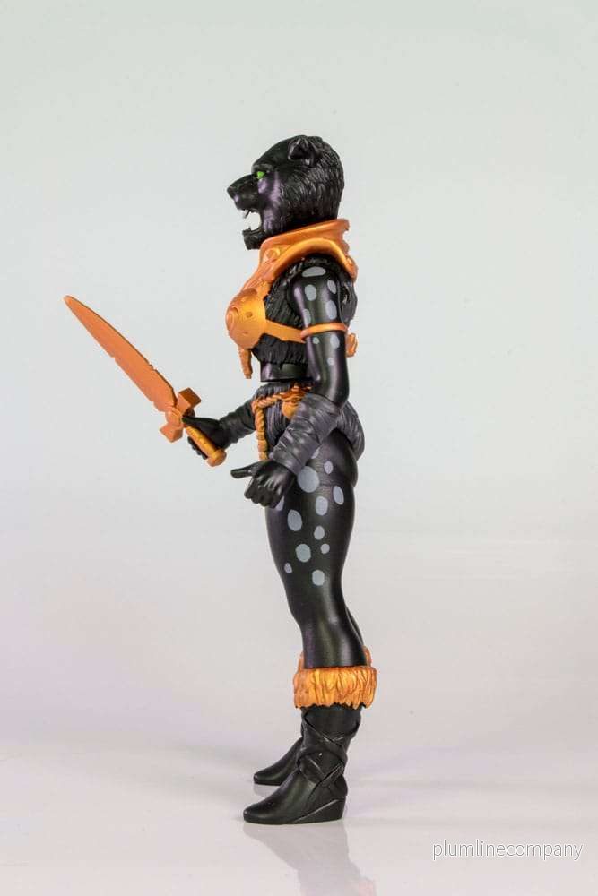 Legends of Dragonore Wave 1.5: Fire at Icemere Action Figure Night Hunter Pantera 14 cm - Bild 3