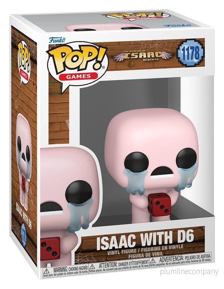 Binding of Isaac POP! Games Figur Isaac m/tärning 9 cm - Bild 3