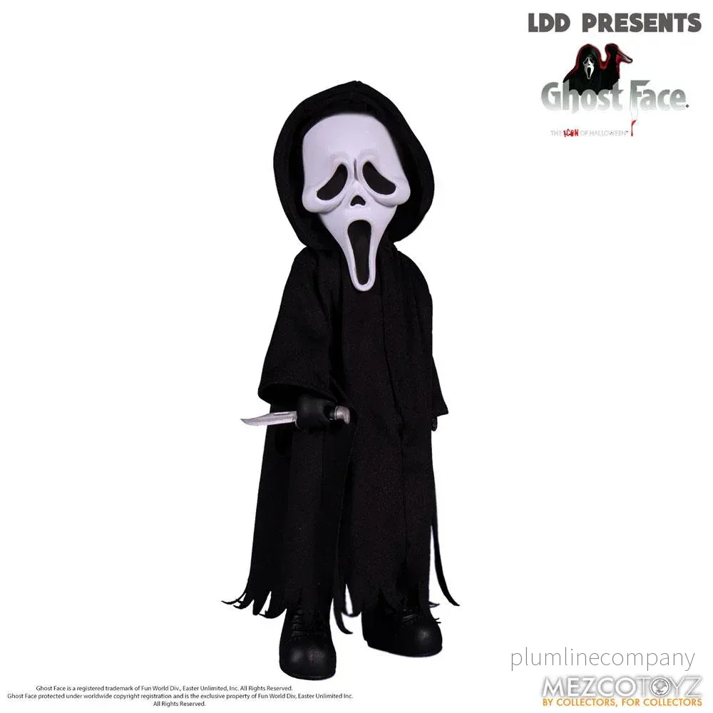 Scream Living Dead Dolls Docka Ghost Face 25 cm