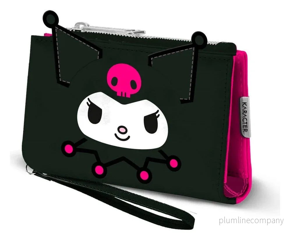 Sanrio Slim Plånbok Kuromi Ansikte - Bild 2