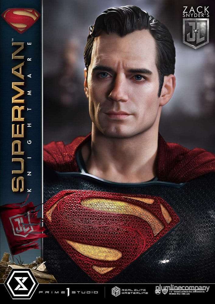 Zack Snyder's Justice League Real Elite Masterline Series staty 1/3 Superman Knightmare Color Edition 95 cm - Bild 2