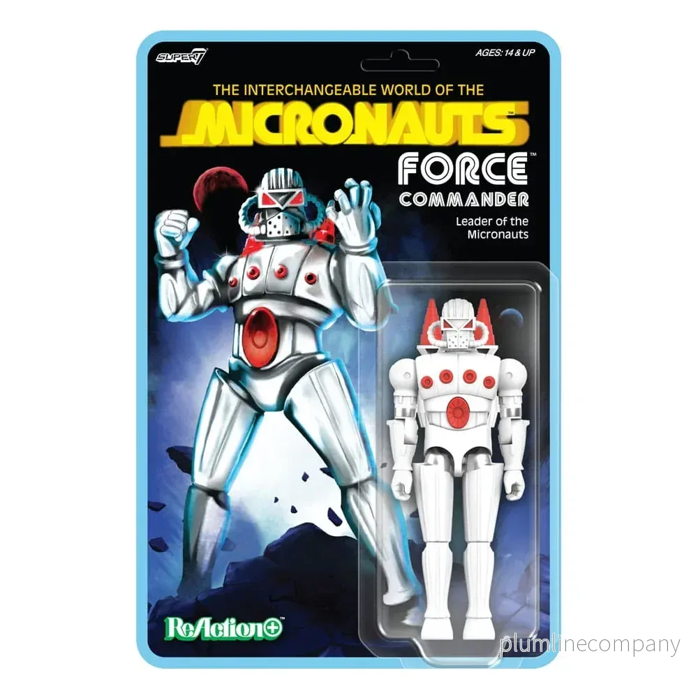 Micronauts ReAction+ Actionfigur Force Commander 9 cm - Bild 3