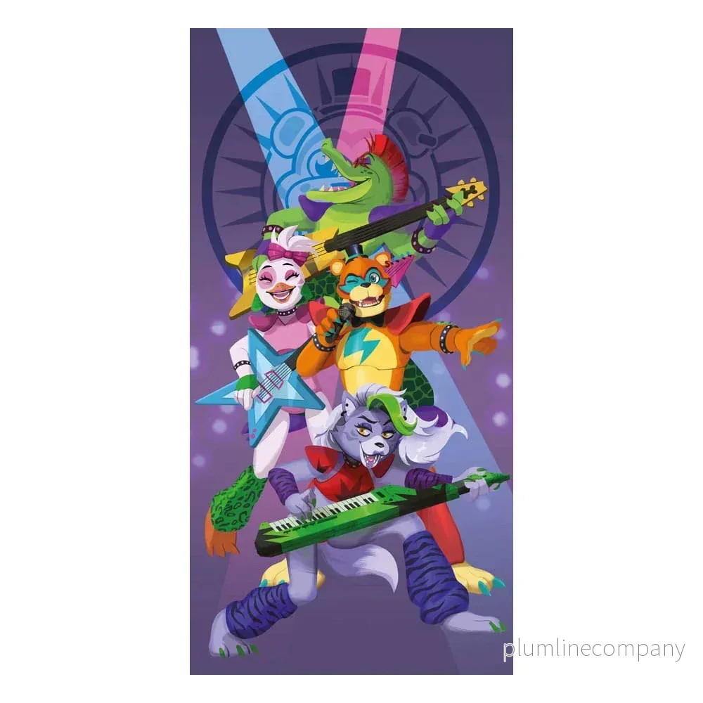 Five Nights at Freddy’s Handduk 140 x 70 cm