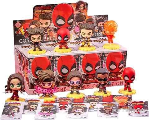 Deadpool & Wolverine Cosbi Mini Figurer 9 cm Serie 2 Blind Box Display (8) Deadpool & Wolverine Cosbi Mini Figurer 9 cm Serie 2 Blind Box Display (8)