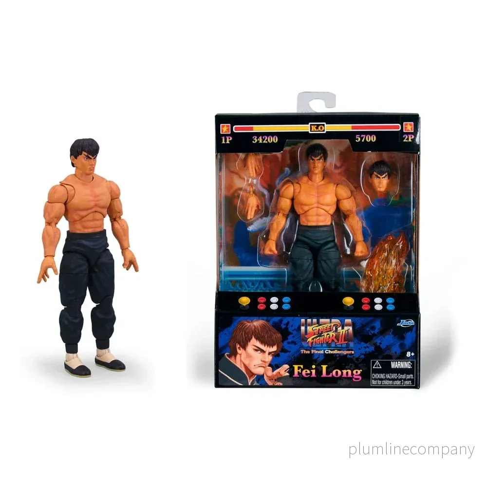 Ultra Street Fighter II: The Final Challengers Action Figure 1/12 Fei-Long 15 cm - Bild 3