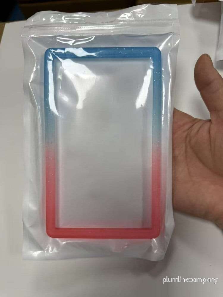 Evoretro Bumper för PSA Graded Card Slab Gradient Blue-Pink Glitter Evoretro Bumper för PSA Graded Card Slab Gradient Blue-Pink Glitter