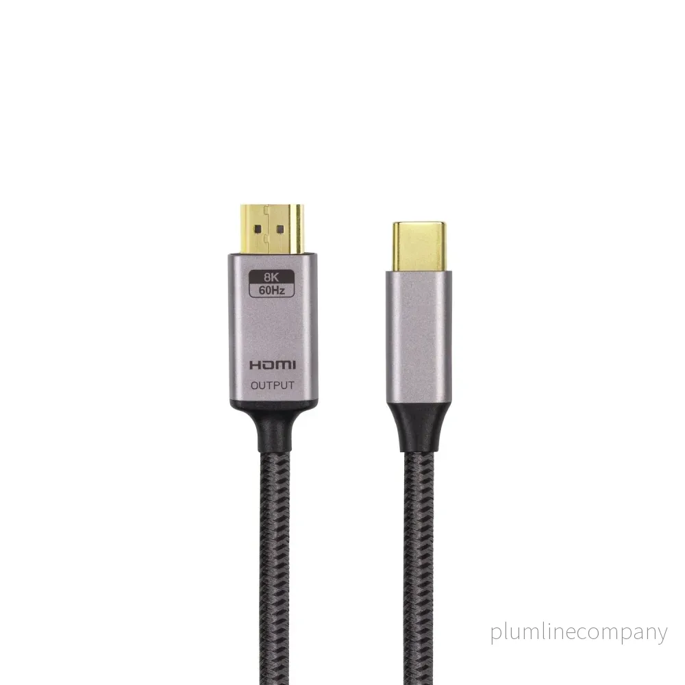 NÖRDIC 1m USBC to DP 1.4 kabel 8K30Hz 4K120Hz 32,4Gbps NÖRDIC 1m USBC to DP 1.4 kabel 8K30Hz 4K120Hz 32,4Gbps