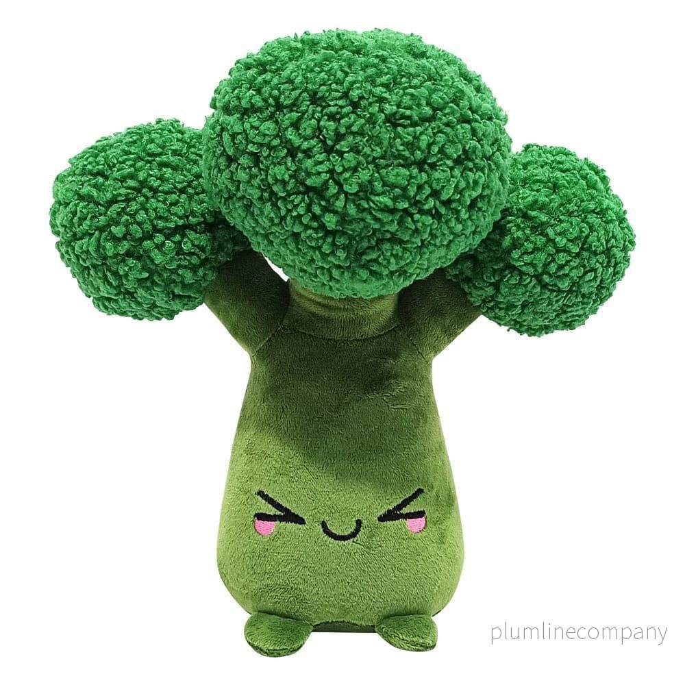 Yummis Gosedjur Broccoli 26 cm – Mjuk och Lättsam Yummis Gosedjur Broccoli 26 cm – Mjuk och Lättsam