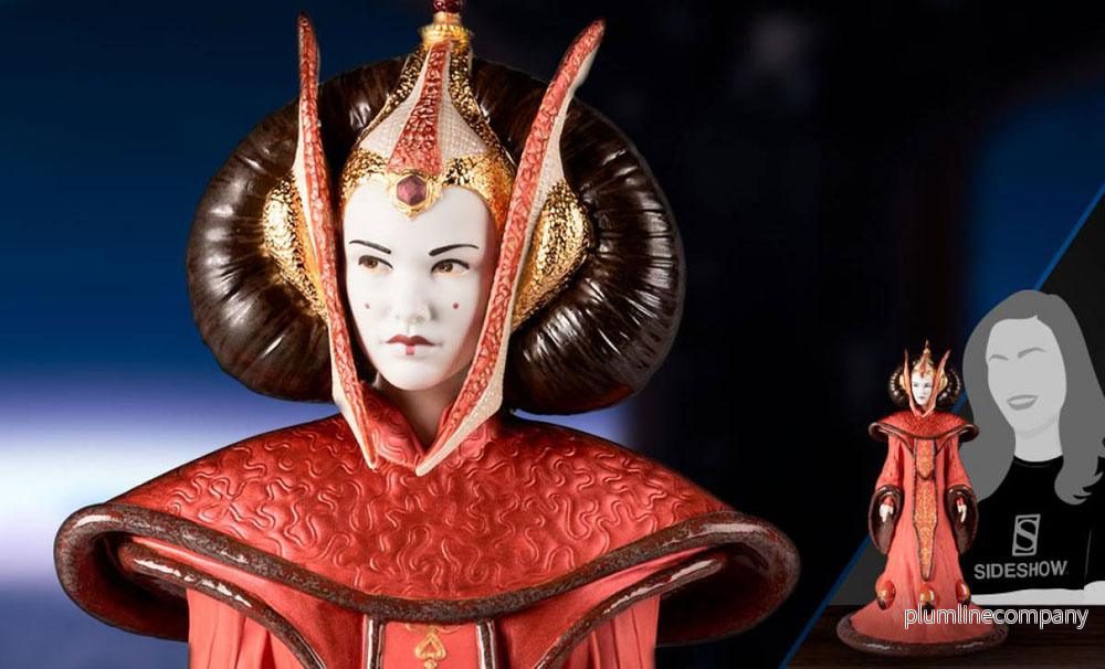 Star Wars porslinsstaty Queen Amidala in Throne Room 55 cm - Bild 3
