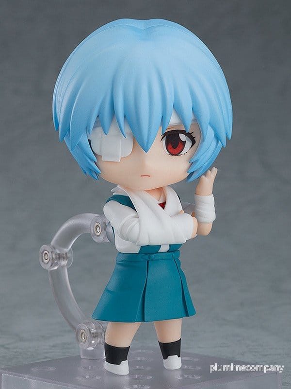 Rebuild of Evangelion Nendoroid Actionfigur Rei Ayanami (nyutgåva) 10 cm - Bild 3