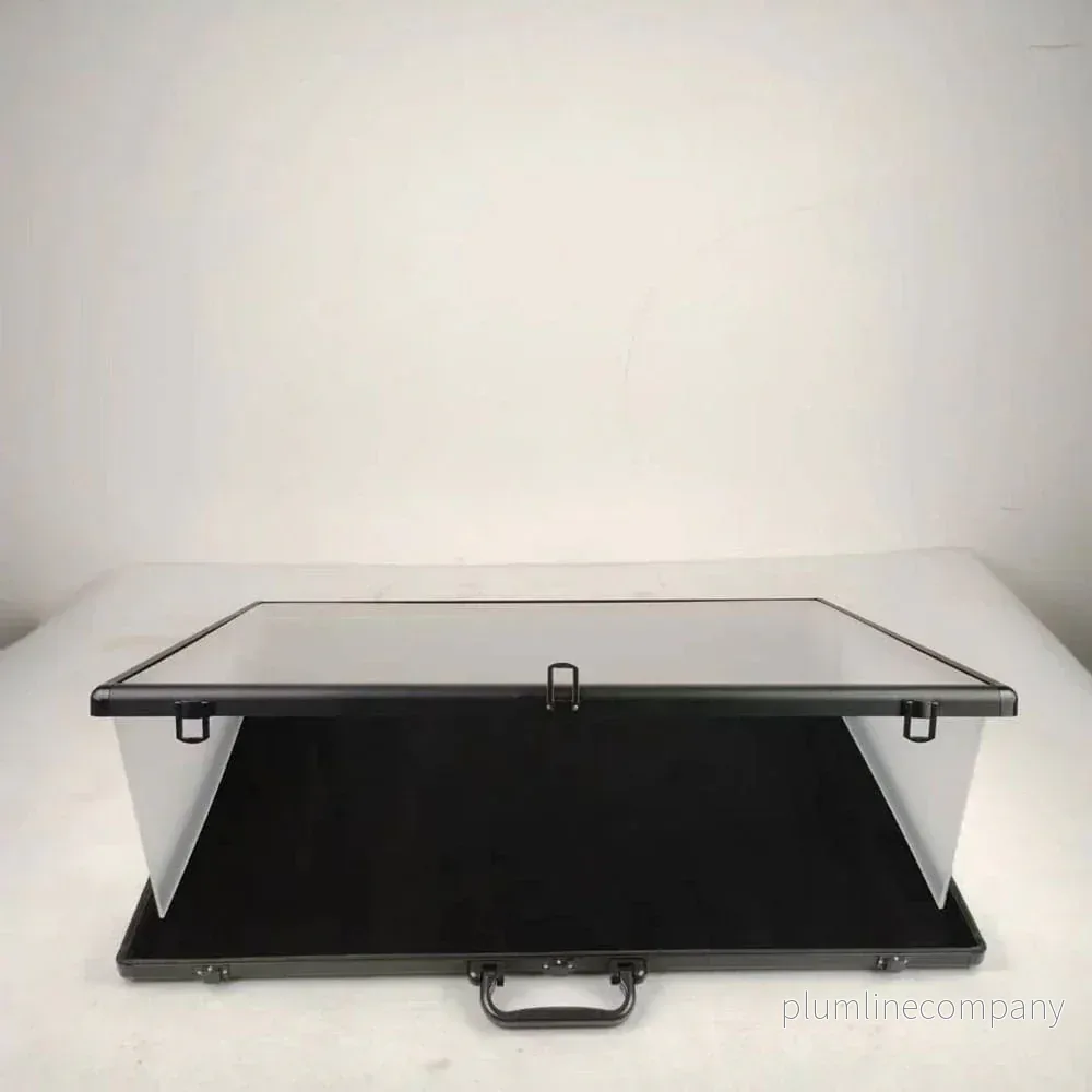 Evoretro Aluminium Display Case Svart Evoretro Aluminium Display Case Svart