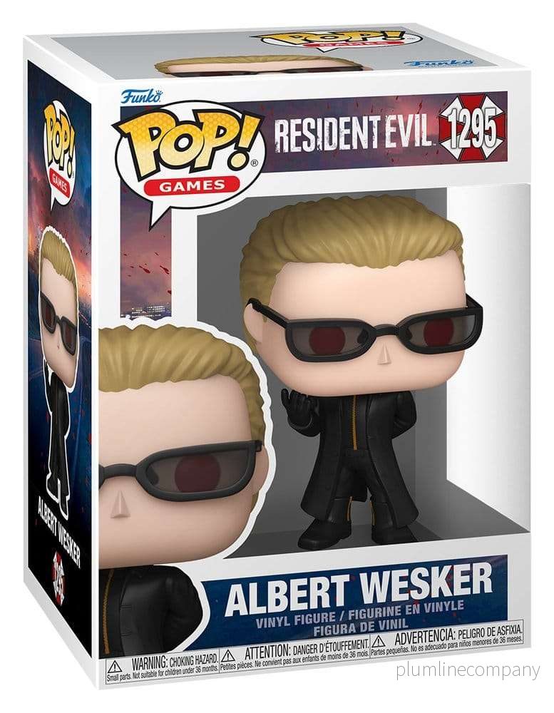 Resident Evil POP! Games figur Albert Wesker 9 cm - Bild 2