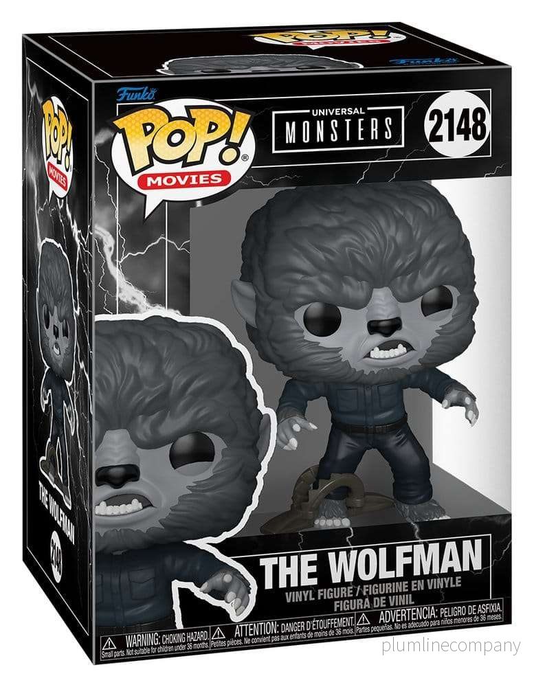 The Wolfman POP! Movies Vinyl Figure Wolfman med fälla 9 cm - Bild 2