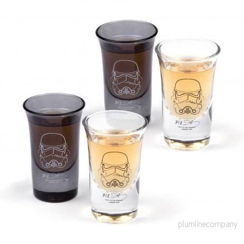 Original Stormtrooper Shotglass 4-Pack Original Stormtrooper Shotglass 4-Pack