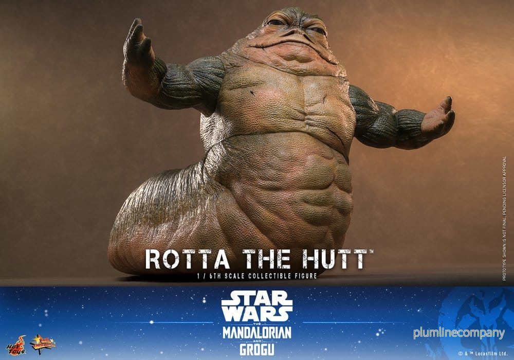 Star Wars Film Mästerverk Actionfigur 1/6 Rotta The Hutt 32 cm - Bild 2