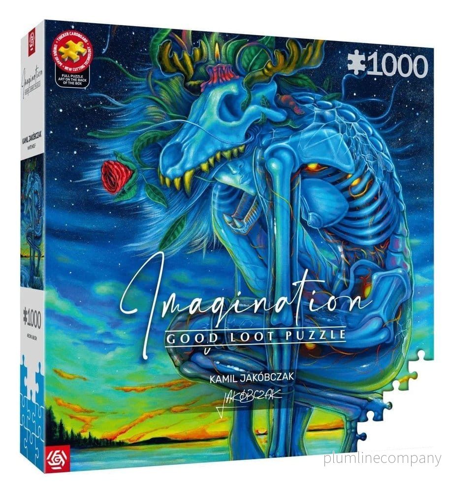 Imagination Series Puzzle Kamil Jakóbczak Bialy Wilk (1000 bitar) Imagination Series Puzzle Kamil Jakóbczak Bialy Wilk (1000 bitar)