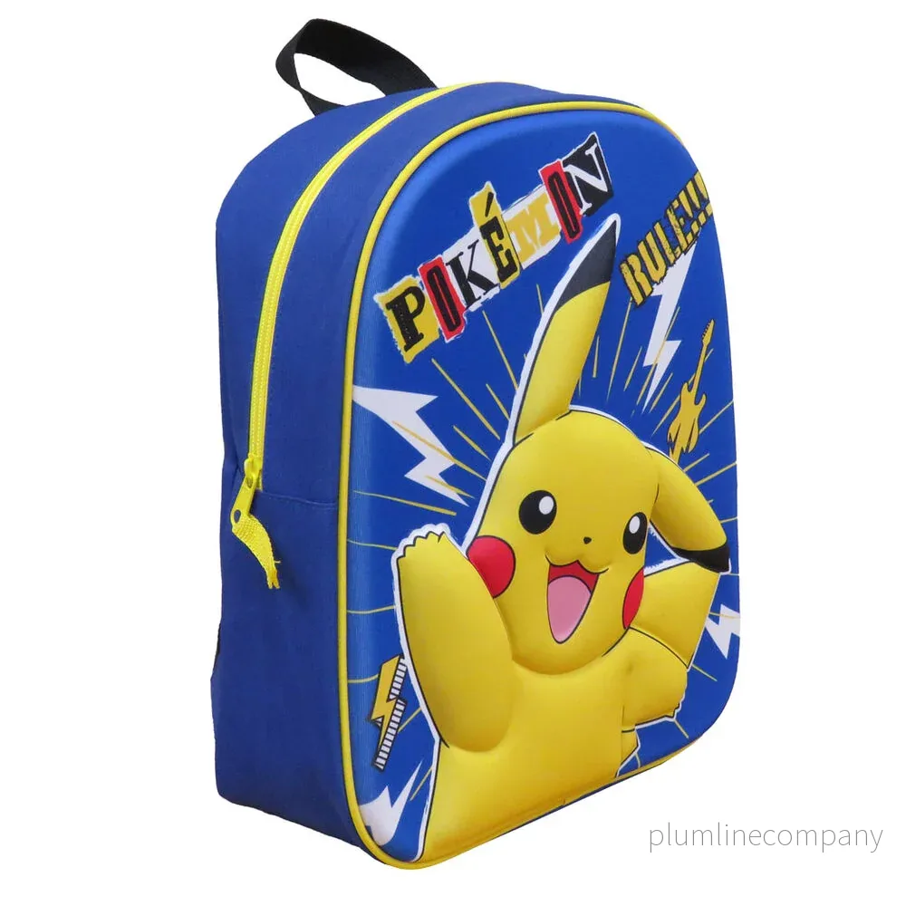 Pokemon Pikachu 3D Ryggsäck 30cm - Bild 2