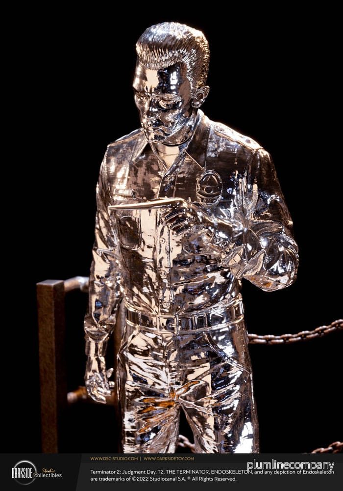 Terminator 2 Judgment Day Premium Statue 1/3 T-1000 Liquid Metal 30th Anniversary Edition 70 cm - Bild 3