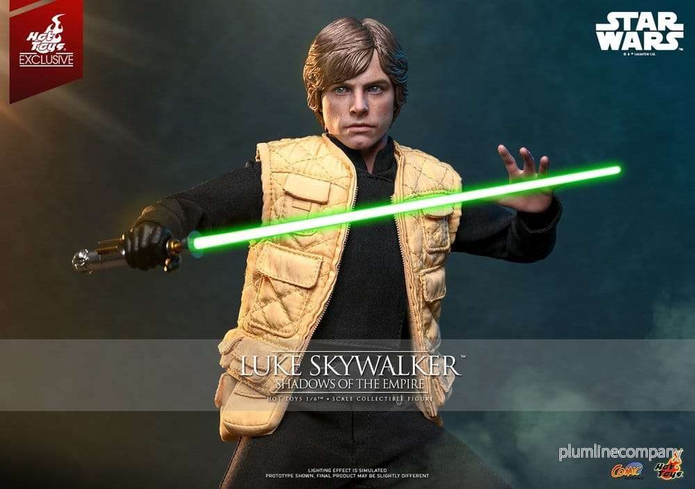 Star Wars Comic Masterpiece Action Figure 1/6 Luke Skywalker (Shadows Of The Empire) (Hot Toys Exclusive) 28 cm - Bild 3