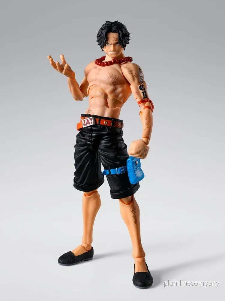 One Piece S.H. Figuarts Actionfigur Portgas D. Ace -Marineford- 16 cm - Bild 2