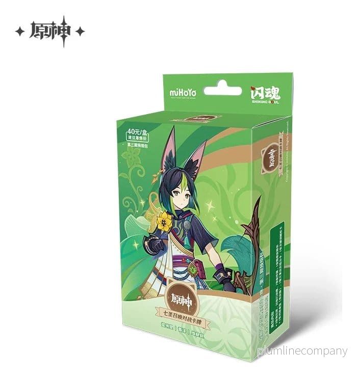Genshin Impact Trading Card Game Serie 03 Förbyggt Startdäck 06 Tighnari *Kinesisk Version* - Bild 2