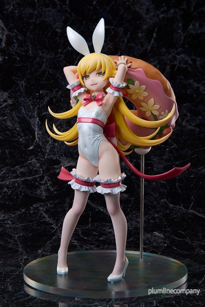Monogatari Series PVC-Figur 1/4 Shinobu Oshino Vit Kanin Version 35 cm - Bild 3