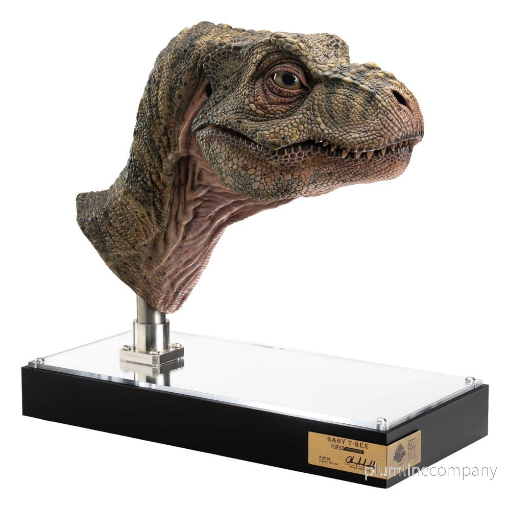 The Lost World: Jurassic Park Replica Bust 1/1 Junior T-Rex rekvisita (reproduktion) 39 cm The Lost World: Jurassic Park Replica Bust 1/1 Junior T-Rex rekvisita (reproduktion) 39 cm