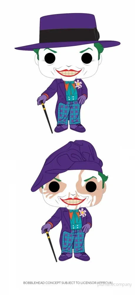 Batman 1989 POP! Heroes Figur Joker 9 cm Assortiment (6) Batman 1989 POP! Heroes Figur Joker 9 cm Assortiment (6)
