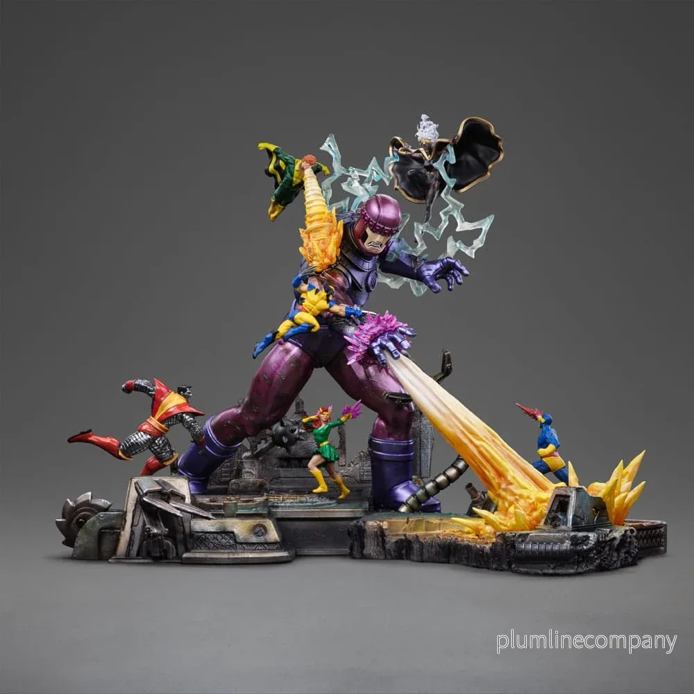Marvel Demi Art Scale Statue 1/20 X-Men Danger Room Diorama A 42 cm - Bild 2