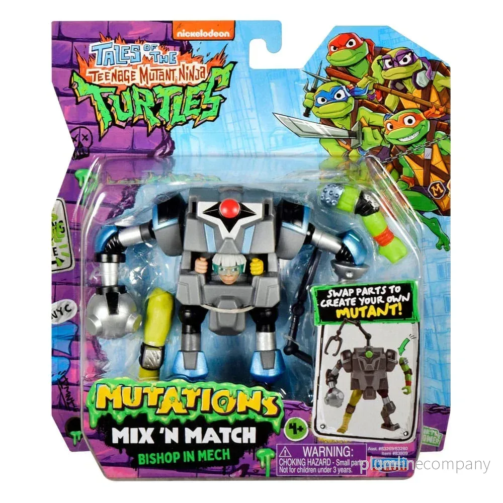 Tales of the Teenage Mutant Ninja Turtles Mix 'n Match Action Figur Mech Suit 12 cm - Bild 3