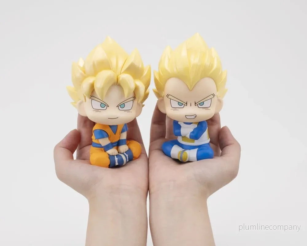 Dragon Ball DAIMA Look Up PVC-figurer 2-pack Super Saiyan Son Goku (mini) & Super Saiyan Vegeta (mini) 11 cm (med gåva) Dragon Ball DAIMA Look Up PVC-figurer 2-pack Super Saiyan Son Goku (mini) & Super Saiyan Vegeta (mini) 11 cm (med gåva)